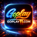 Goplay11 fantasy gaming app interface showing cricket team selection and contest options